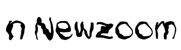 n Newzoom Font Image