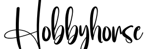 Hobbyhorse Font Image