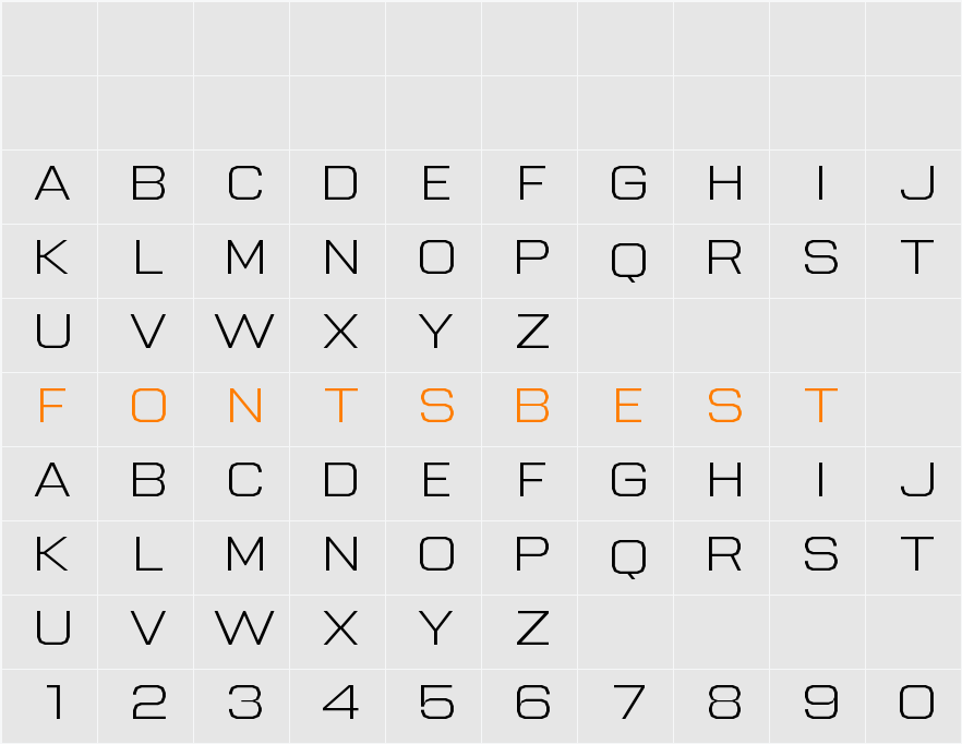 Rigid Display Light Character Map