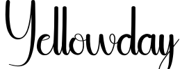 Yellowday Font Image