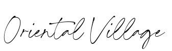 Oriental Village Font Image