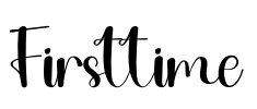 Firsttime Font Image