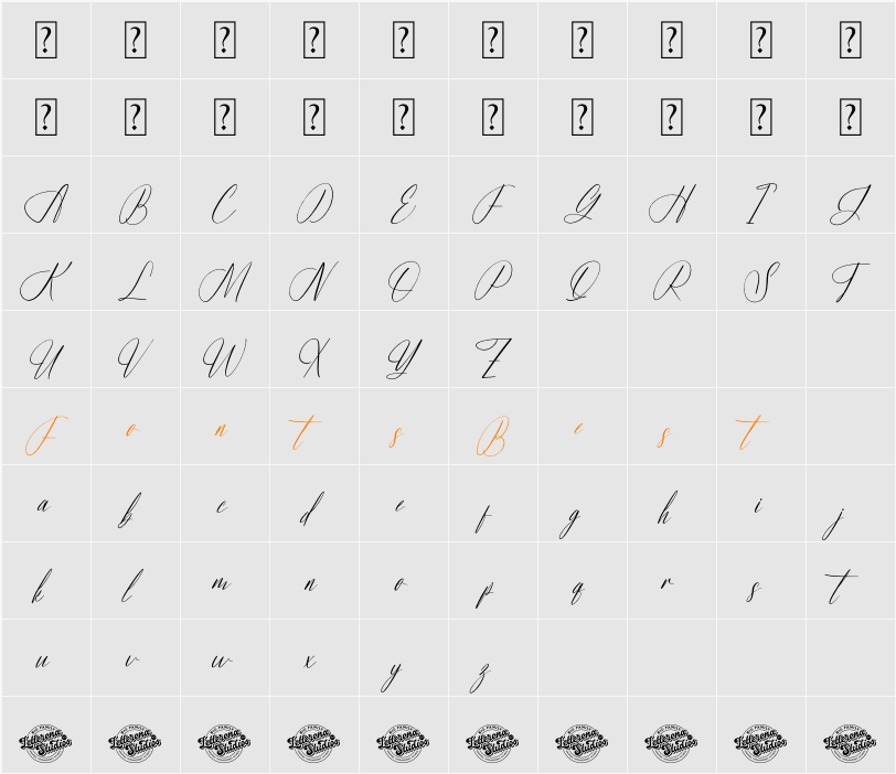 Magnethica DEMO VERSION Character Map