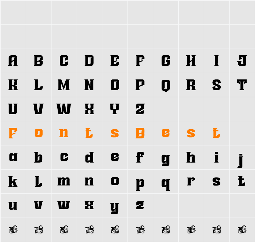 ATHYRKI Regular Character Map