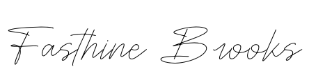 Fasthine Brooks Font Image
