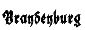 Brandenburg Font Image