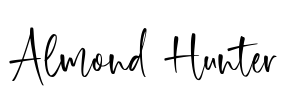 Almond Hunter Font Image