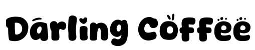 Darling Coffee Font Image