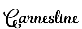 Garnesline Font Image