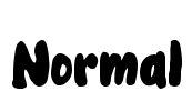 Normal Font Image