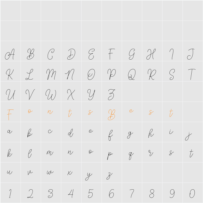 Andien Nidya Demo Character Map