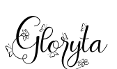 Gloryta Font Image