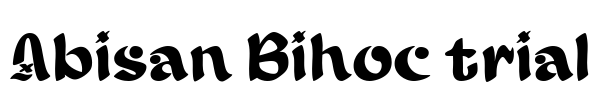Abisan Bihoc trial