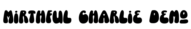 Mirthful Charlie Demo Font Image