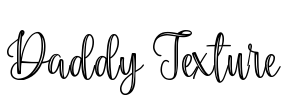 Daddy Texture Font Image