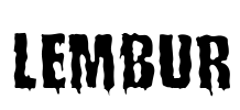LEMBUR Font Image