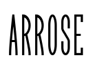 Arrose Font Image