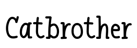 Catbrother Font Image