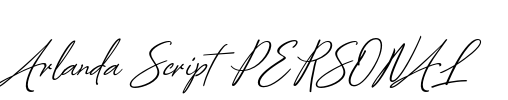 Arlanda Script PERSONAL