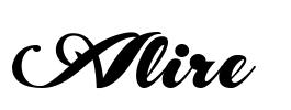 Alire  Font Image