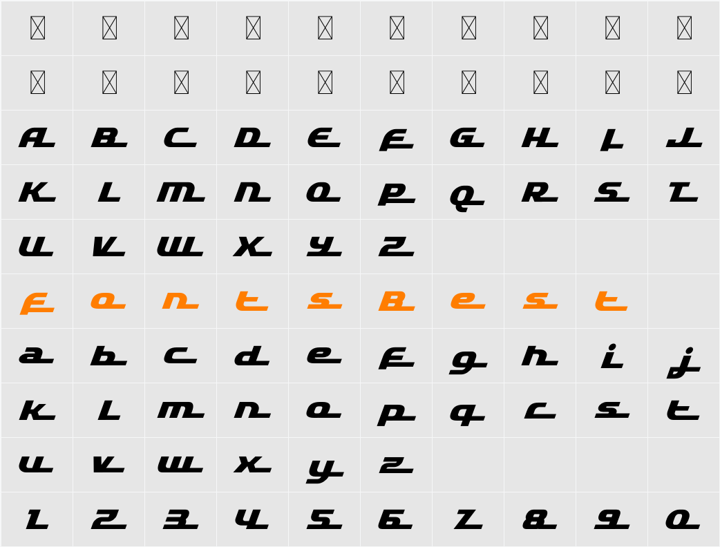 Rapido Racers Three Character Map