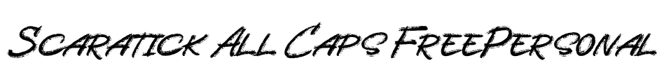 Scaratick All Caps FreePersonal