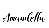 Amandella Font Image