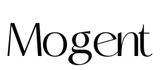 Mogent Font Image