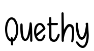 Quethy Font Image