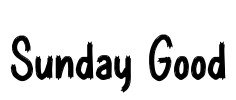 Sunday Good Font Image