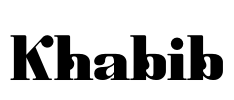 Khabib Font Image