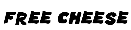 Free Cheese Font Image