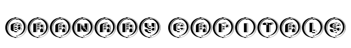Granary Capitals Font Image