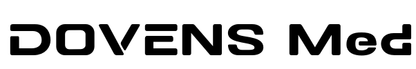 DOVENS Med Font Image
