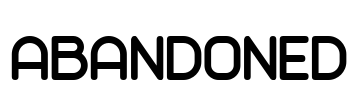 Abandoned Font Image