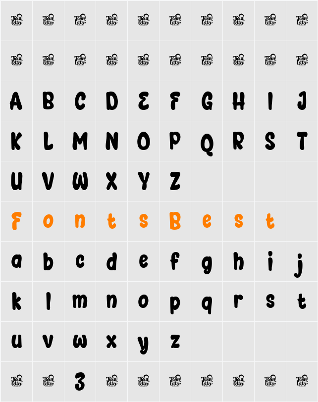 KASTRIE Trial Character Map