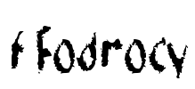 f Fodrocy Font Image