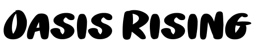 Oasis Rising Font Image