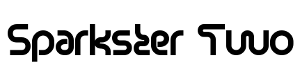 Sparkster Two Font Image