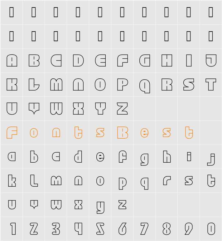 Icip Character Map