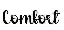 Comfort Font Image