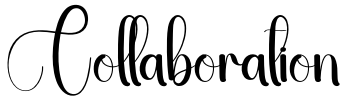 Collaboration Font Image