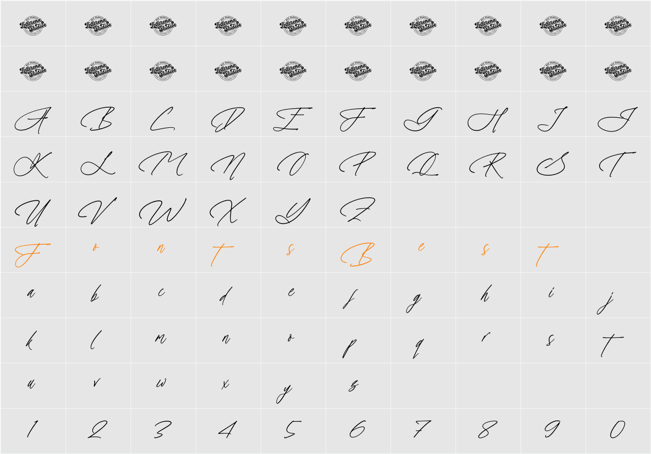 Pathentic Actions Character Map