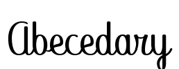 Abecedary Font Image