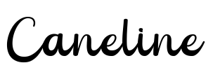 Caneline Font Image