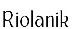 Riolanik Font Image