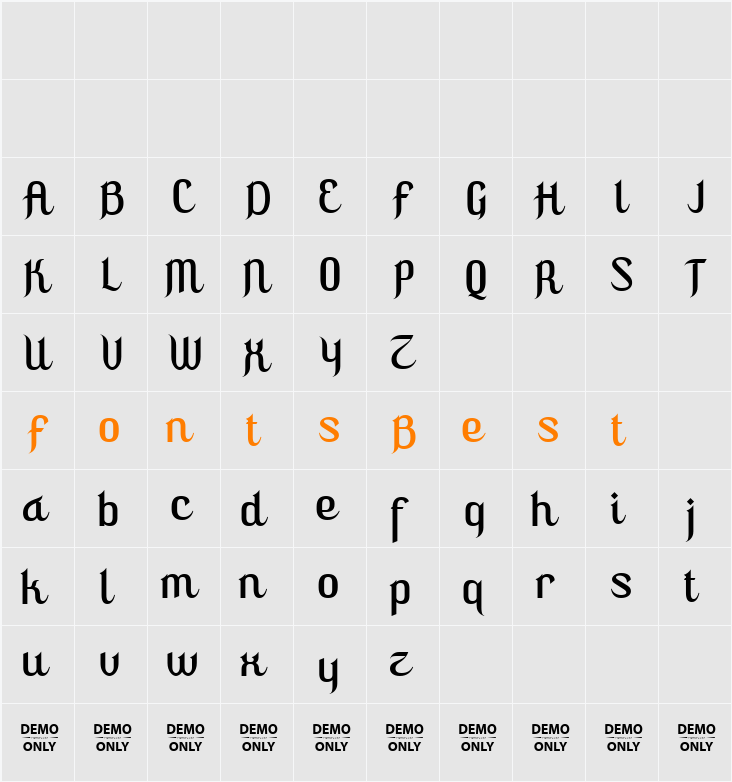Mutiara Ramadhan Demo Character Map