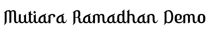 Mutiara Ramadhan Demo