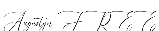 Augustyn FREE Font Image