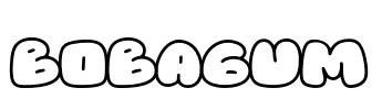 Bobagum Font Image